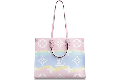 Louis Vuitton Onthego LV Escale GM Pastel 